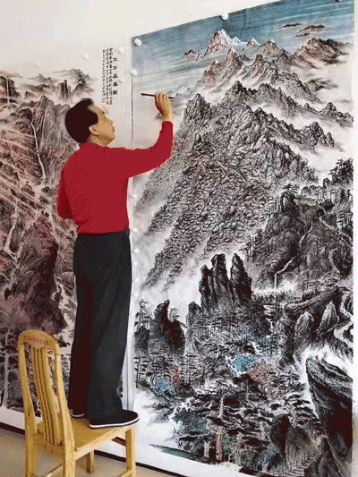 数字画展 | 突破传统画展固有模式，石代科技联合著名画家刘亚谏，共建 5D 全息数字画展，探索艺术文化发展新路径(图2)